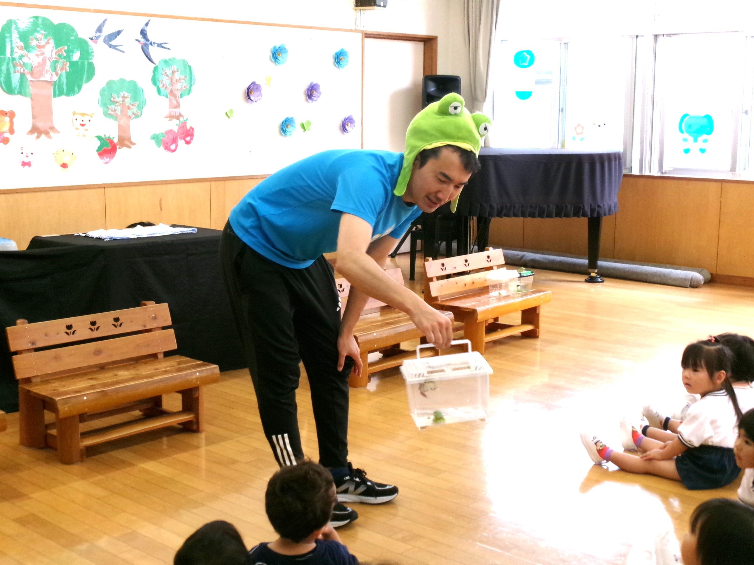 たくさんのカエルが遊びに来てくれたよ🐸No.1