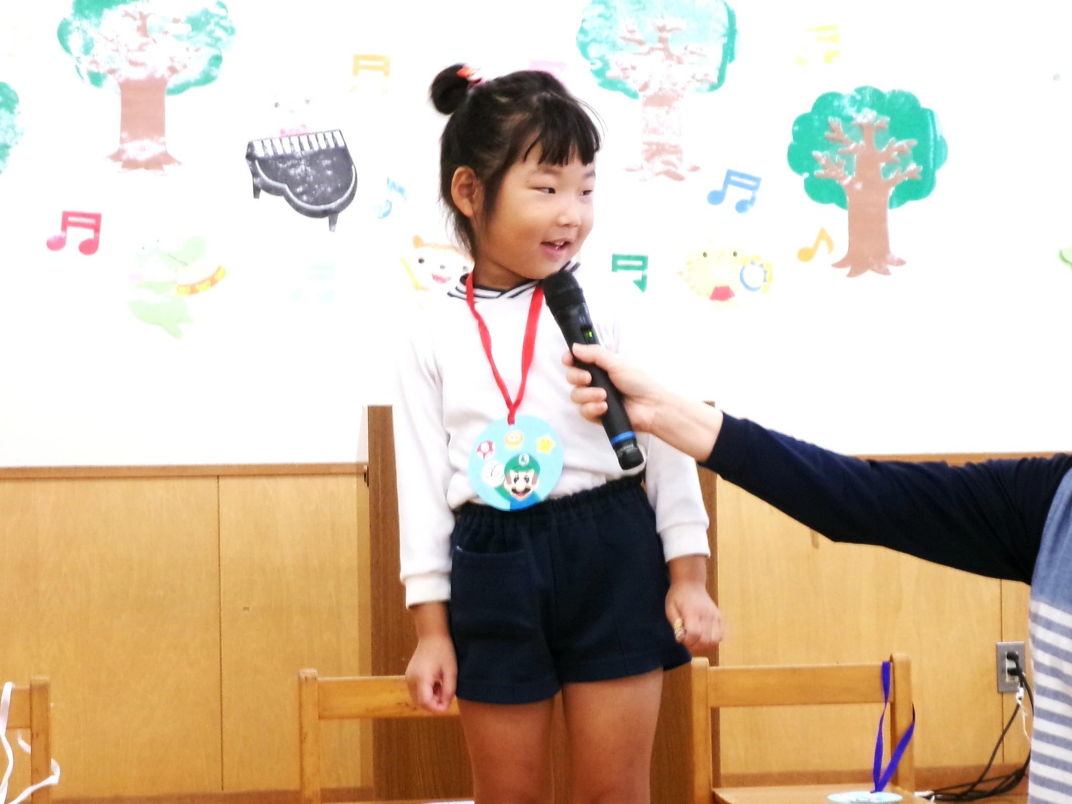 10月生まれの誕生会