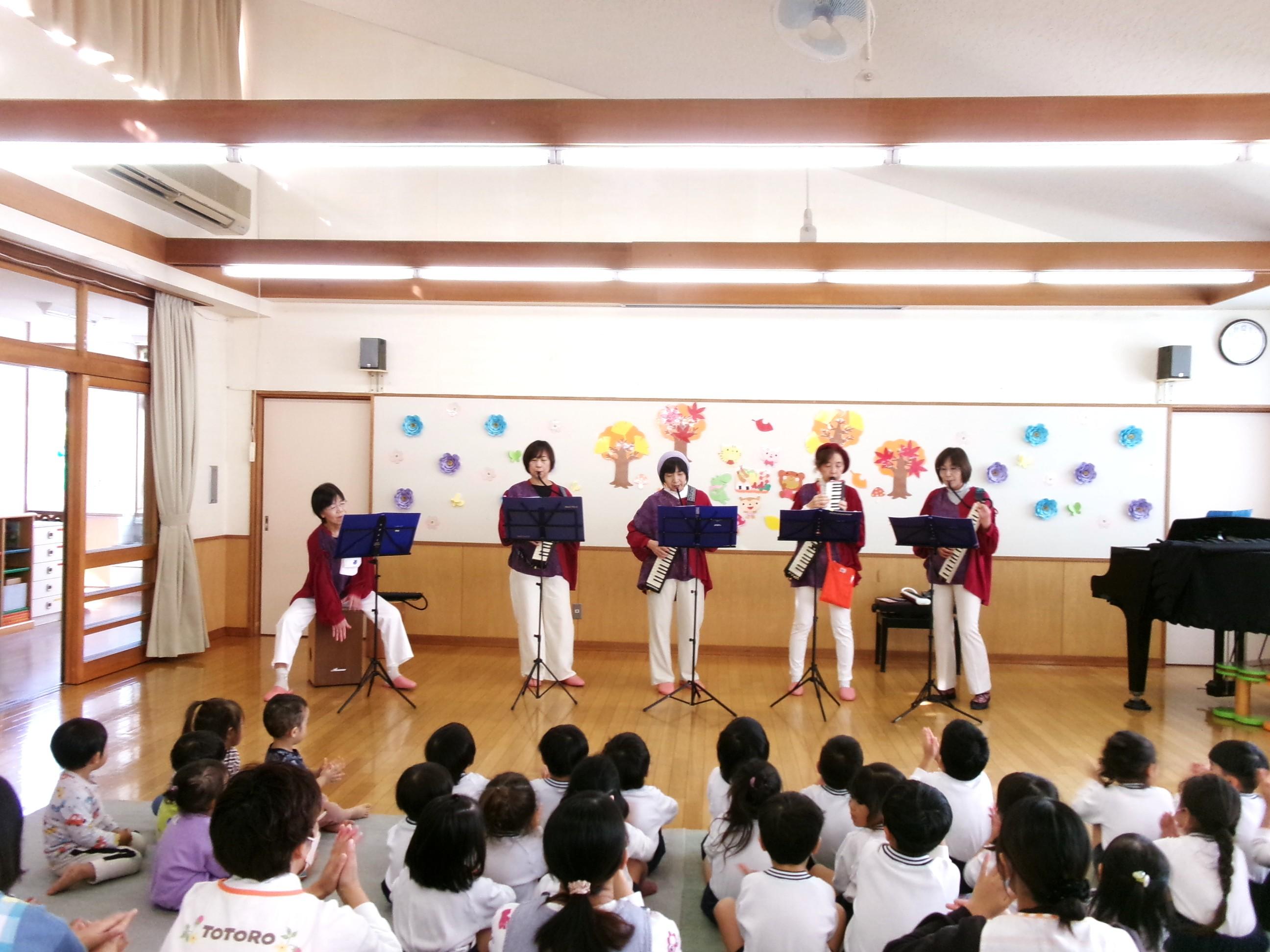 鍵盤ハーモニカミニコンサート🎵