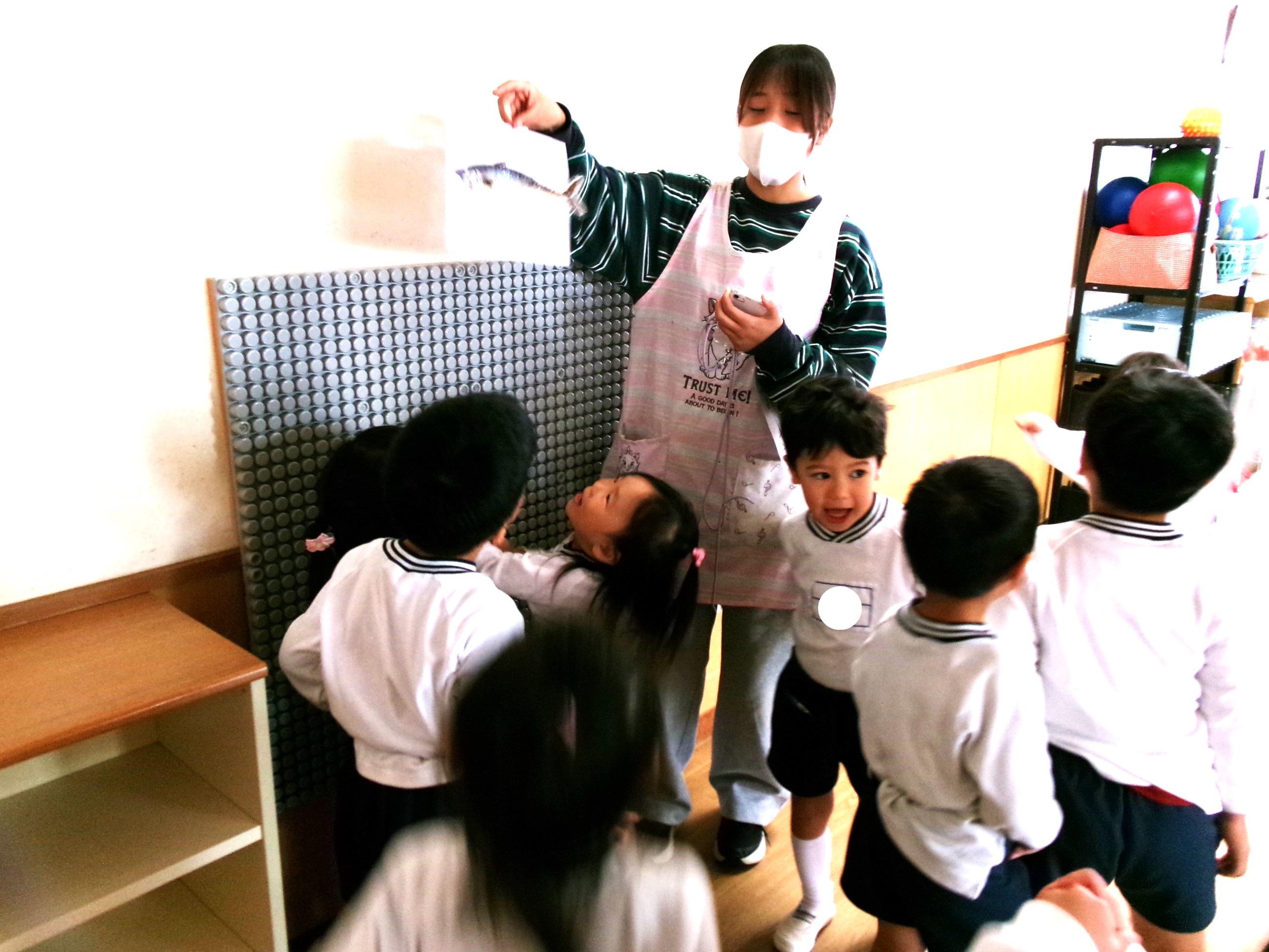 さんまの塩焼き🐟(食育)