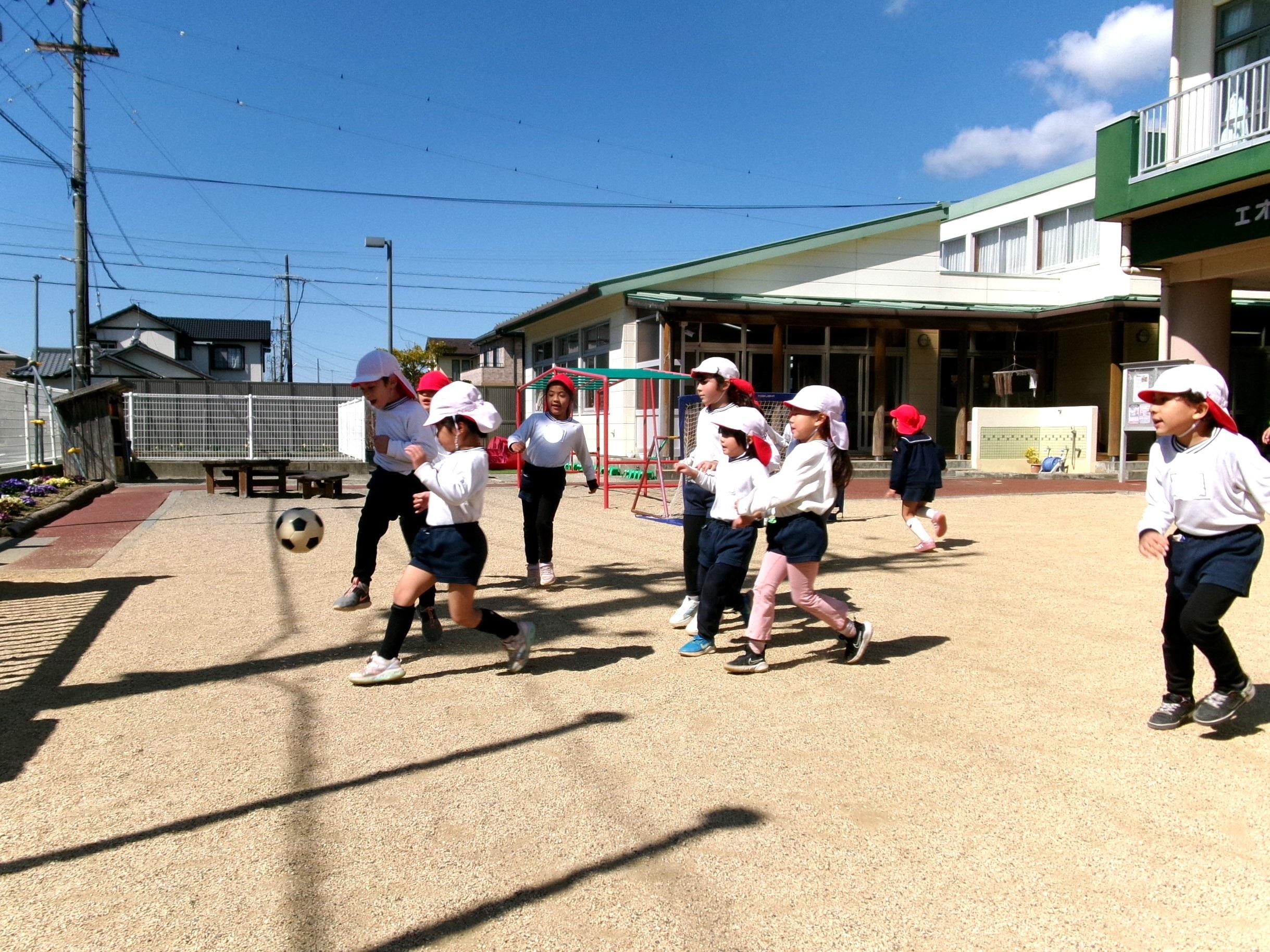 運動あそび(ひまわり5歳児）